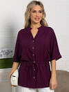 LT Collection Блуза 591146 Б15566-30М фиолетовый