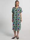 LT Collection Платье 591152 П15602-6М зеленый