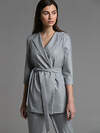 Emka Fashion Жакет 94093 ML608/minimal Серый