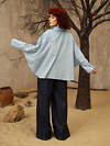 DIMMA Блузка 591094 2673 Голубой