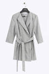 Emka Fashion Жакет 94093 ML608/minimal Серый