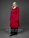 DIMMA Плащ 591101 2676 Темно-красный