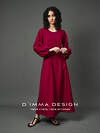 DIMMA Платье 591200 2684 темно-красный