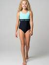 PLAYTODAY Купальник 591212 12621690 черный,голубой
