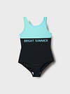 PLAYTODAY Купальник 591212 12621690 черный,голубой