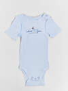 MARK FORMELLE Боди детское 591286 13023-2 голубое небо +маяк на голубом небе