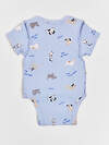 MARK FORMELLE Боди детское 591288 13015-1-3 сл.масло +собачки на голубом +собачки на сером