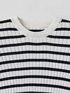 MARK FORMELLE Джемпер 591345 128001 черно -белая полоска