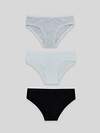 MARK FORMELLE Трусы 591480 417729-3 белый + серый меланж+черный