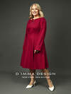 DIMMA Платье 591197 2682 Темно-красный