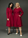 DIMMA Платье 591197 2682 Темно-красный