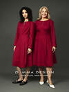 DIMMA Платье 591197 2682 Темно-красный