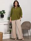 LT Collection Блуза 591681 Б15551-24М Зеленый