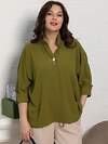 LT Collection Блуза 591681 Б15551-24М Зеленый
