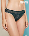 Minimi Трусы 591701 MNM LACE  2231 Трусы Slip (кружево) Verde Foresta (Зеленый)