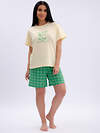 Malina Пижама 591718 3198 жёлтый/зелёный