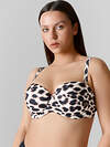 MARK FORMELLE Бюстгальтер купальный 591900 732218 леопард на молочном