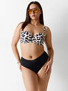 MARK FORMELLE Бюстгальтер купальный 591900 732218 леопард на молочном