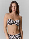 MARK FORMELLE Бюстгальтер купальный 591901 732218-1 леопард на молочном