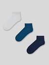 MARK FORMELLE Мужские носки 591917 101A-229 сер.меланж /джинсовый /т.синий/