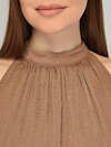 VISERDI Блузка 592173 10471-коф 156980 молочный шоколад