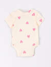 MARK FORMELLE Боди детское 592201 13015-1-2 сердечки на молоке +розовое саше