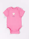 MARK FORMELLE Боди детское 592201 13015-1-2 сердечки на молоке +розовое саше