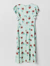 MARK FORMELLE Платье 592260 154033 маки на голубом опале