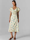 MARK FORMELLE Платье 592261 154033 цветы на лимонном льду