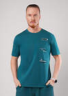 CLEVER Футболка 592437 562650/19кд_п2 т.зелёный