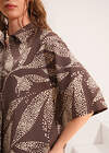 CLEVER Блузка 592484 263298/206лвн коричневый/св.бежевый
