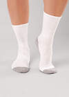 CLEVER Носки 592501 S243 белый/меланж серый