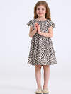 Апрель Платье 592743 1ДПБ5115001н коричневый леопард на бежевом