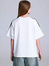 Апрель Футболка 592747 1ДДФК5218001 белый+черный