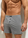 Omsa Трусы 592764 OmB 1243-1 Шорты-Боксеры муж. с закр.резинкой, CO Grigio (Серый)