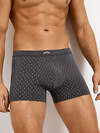 Omsa Трусы 592776 OmB 1236-25 Боксеры муж. с тканевой резинкой Принт, CO Grigio (Серый)