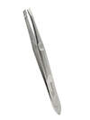 Solinberg Пинцет косметический для коррекции бровей 251-092, серебристый, скошенный, 9 см 592871 4011 