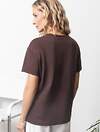 VILATTE Футболка 593001 D49.163 шоколад_modern_design
