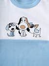 PLAYTODAY Джемпер 593894 12613072 white, light blue, brown