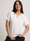 LT Collection Блуза 593974 Б15693-18М Белый