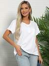 LT Collection Блуза 593975 Б15692-18М Белый