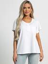 LT Collection Блуза 593975 Б15692-18М Белый