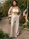 LT Collection Брюки 593978 Б15678-5М Бежевый