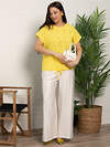 LT Collection Блуза 593985 Б15706-20М Желтый