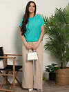 LT Collection Блуза 593990 Б15709-20М Зеленый