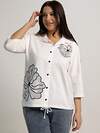 LT Collection Блуза 593994 Б15712-18М Белый