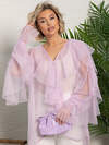 LT Collection Блуза 594006 Б15549-39М Фиолетовый