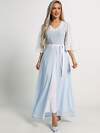 LT Collection Платье 594010 П15560-18М Голубой