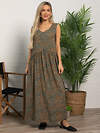 LT Collection Сарафан 594025 П15605-1М Зеленый