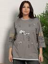 LT Collection Блуза 594026 Б15425-18М Серый